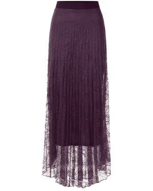 Rich & Royal Midi Skirts - Purple
