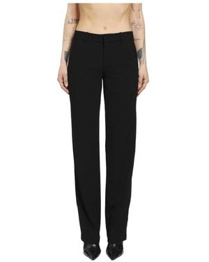 Yehuafan Straight Trousers - Black
