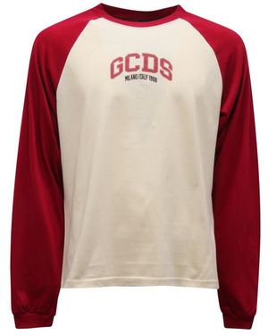 Gcds Long Sleeve T-Shirts - Pink