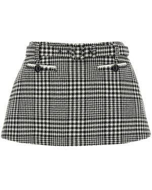 Self-Portrait Short Shorts - Negro