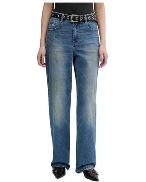 Miss Sixty Rechte Jeans - Blauw