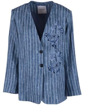 Ermanno Scervino Blazers - Blue