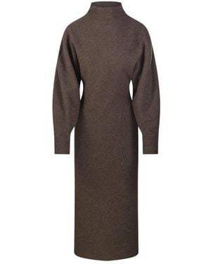 Max Mara Knitted Dresses - Marron
