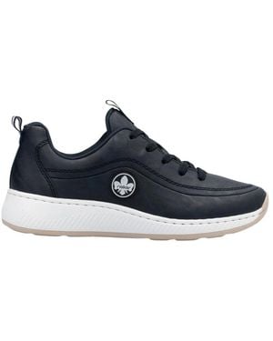 Rieker Bequeme Freizeitsneaker - Blau