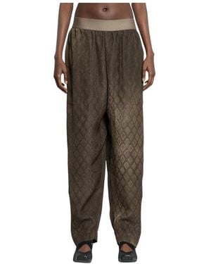 Uma Wang Wide Hosen - Grün