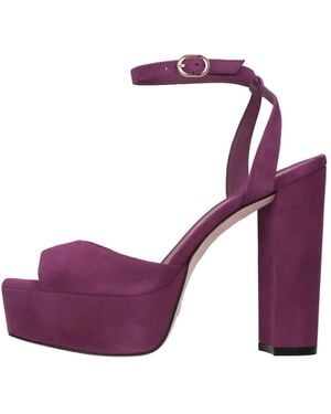 Stuart Weitzman High Heel Sandals - Violet