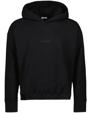 Saint Laurent Hoodies - Negro