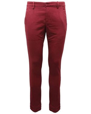 Dondup Slim-Fit Trousers - Red