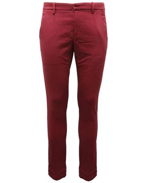 Dondup Slim-Fit Trousers - Red
