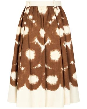 Prada Midi Skirts - Brown