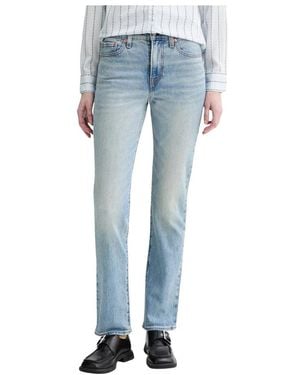 Levi's Jeans ,Blauw ,Katoen Wedgie Slim Jeans
