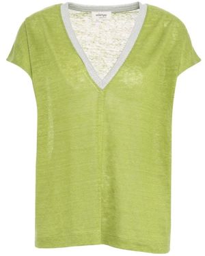 Ottod'Ame V-Neck Knitwear - Verde