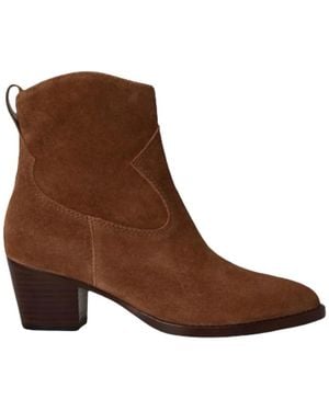 Ralph Lauren Cowboy & Biker Boots - Brown