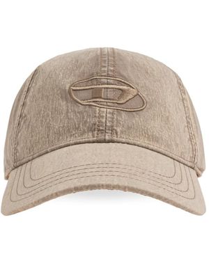 DIESEL Accessoires ,Katoen Cap Met Klep C-Nyloff - Naturel