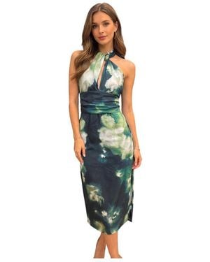Liviana Conti Midi Dresses - Green
