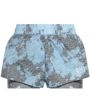 EA7 Running Shorts - Blu