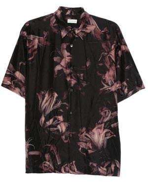 Dries Van Noten Short Sleeve Shirts - Negro