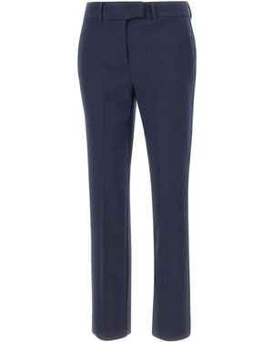 Marella Slim-Fit Pants - Blue