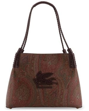 Etro Tote Bags - Marrone