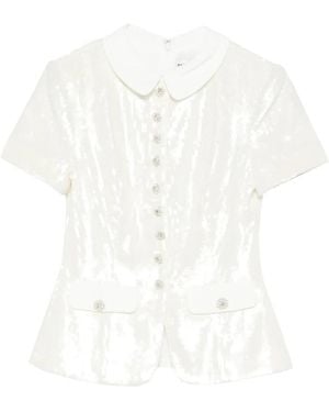 Self-Portrait Blouses - White