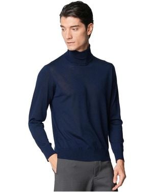 Bellwood Turtlenecks - Blue