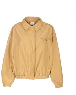 Alysi Jassen ,Nylon Bomber Tecno Nylon - Naturel