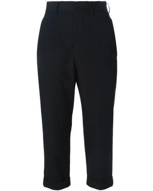 Comme des Garçons Cropped Trousers - Black
