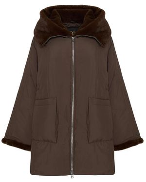 CESARE GASPARI Parkas - Marrón
