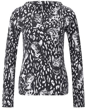 Marc Cain Long Sleeve Tops - Negro