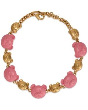 Moschino Teddybeer Armband - Rood