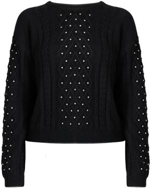 Kocca Round-Neck Knitwear - Black