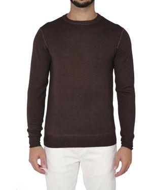 L.B.M. 1911 Vintage Gewaschene Hoodies Für Männer - Braun