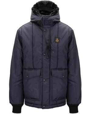 Refrigiwear Jassen ,Blauw ,Leer Winterjassen
