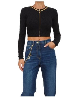 Elisabetta Franchi Light Jackets - Noir