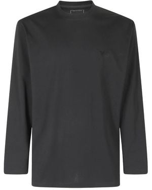 Y-3 Long Sleeve T-Shirts - Black