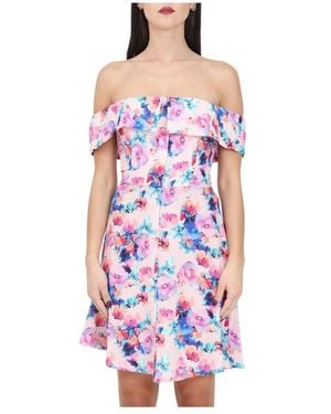 Mar De Margaritas Short Dresses - Blue