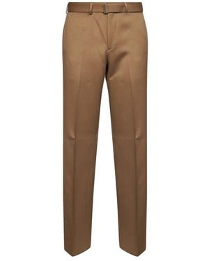 Lardini Broeken ,Bruin ,Wol Acgazza Broek