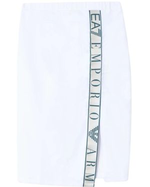 EA7 Midi Skirts - Azul