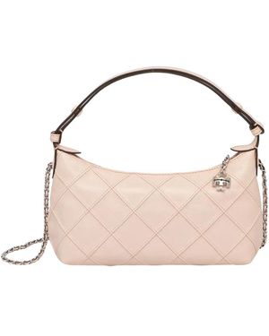 Tory Burch Fleming Soft Crossbody Tas - Roze