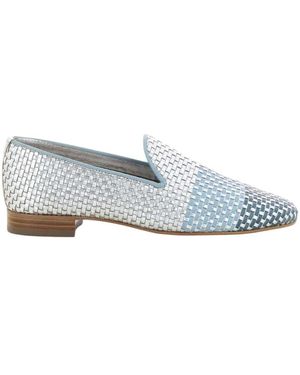 Pertini Zilveren Damesschoenen Stijlvol Model - Blauw