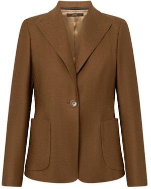 Windsor. Jassen ,Bruin ,Leer Dse 641V2 Blazer