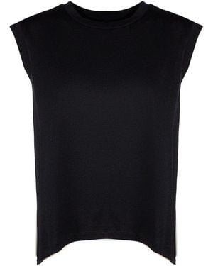 Dondup Sleeveless Tops - Black