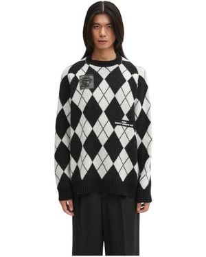 Undercover Rundhals-Pullover - Schwarz