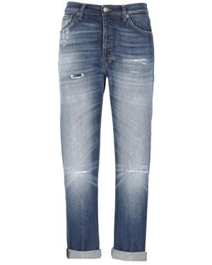 Dondup Cropped Jeans - Blu