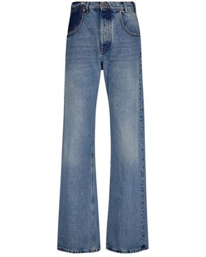 Balmain Wide Jeans - Blue