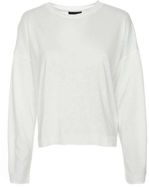 DRYKORN Round-Neck Knitwear - White