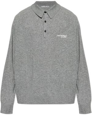 Acne Studios Polo Shirts - Grey