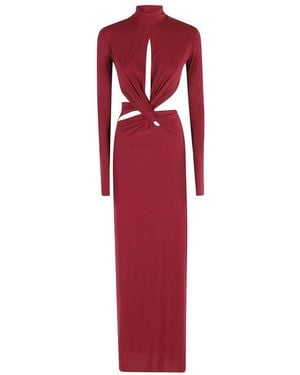 Amazuìn Maxi Dresses - Red