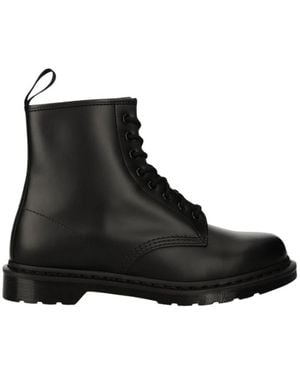 Dr. Martens Schoenen ,Zwart ,Leer 1460 Mono Boot