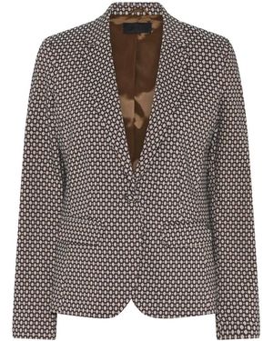 Cro Jassen ,Bruin ,Leer 3769-Chain Blazer